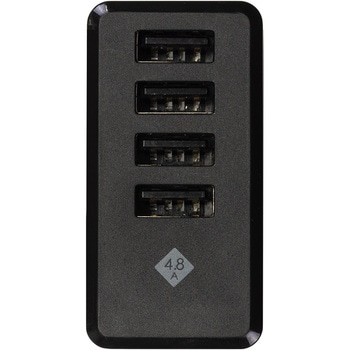 4.8A 4ポートUSB充電器 ナカバヤシ