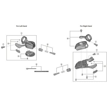 SL-M9100 ベースカバーユニット 右用 SHIMANO(シマノ)