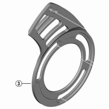 SM-CDE70 バックプレート SHIMANO(シマノ)