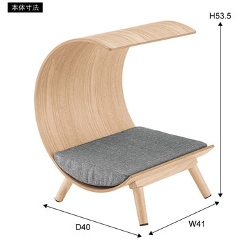 ペットベッド ブラウン PET-124BR 東谷