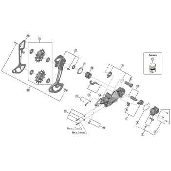 RD-M9120右プレート組SGS - SHIMANO(シマノ)