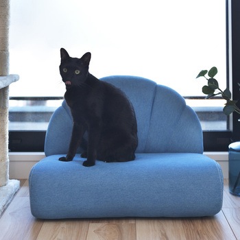 ペットソファ ブルー PET-65 東谷