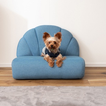 ペットソファ ブルー PET-65 東谷