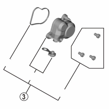 RD-M8100 P体カバーユニット - SHIMANO(シマノ)