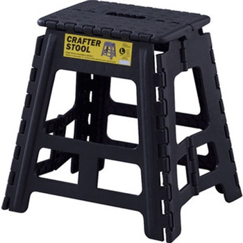 クラフタースツールL ブラック LFS-412BK 東谷