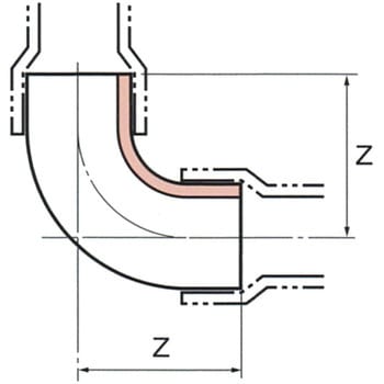 90°エルボC 多久製作所