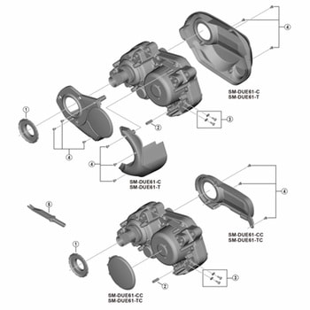 DU-E6100 ロックリング SHIMANO(シマノ)