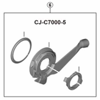 Y7ZP98010 CJ-C7000-5 カセットジョイントユニット 1個 SHIMANO(シマノ