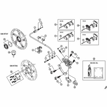 ディスクブレーキパッド F03c メタル フィン付 Shimano シマノ シマノ 品番先頭文字 Y8 通販モノタロウ Y8ja