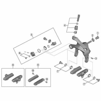 BR-R7000クイックレリース組立品 SHIMANO(シマノ)