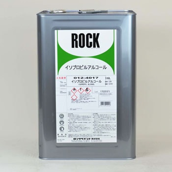 012 4017 01 イソプロピルアルコール Ipa 1缶 16l ロックペイント 通販モノタロウ