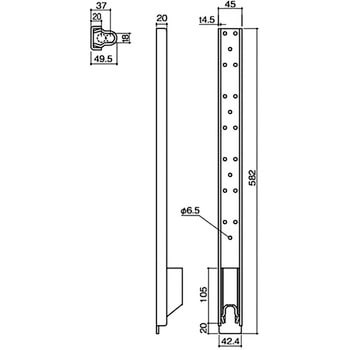 TFH-52 2×4用高耐力フレックスホールダウン 1個 BXカネシン 【通販