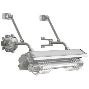 レディオック 防爆形直管LEDランプ照明器具 Hf16Wタイプ 1灯用(高出力形)相当 30°ブラケット形 ハブ寸法16 岩崎電気