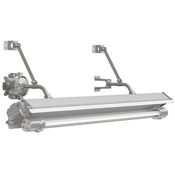 レディオック 防爆形直管LEDランプ照明器具 Hf32Wタイプ 1灯用(高出力形)相当 30°ブラケット形 ハブ寸法28 岩崎電気