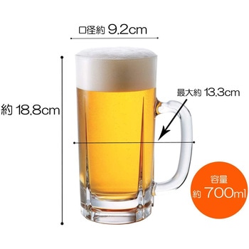 ビールジョッキ 3個セット アデリア(石塚硝子)