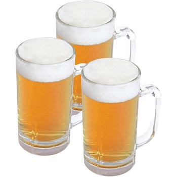 ビールジョッキ 3個セット アデリア(石塚硝子)