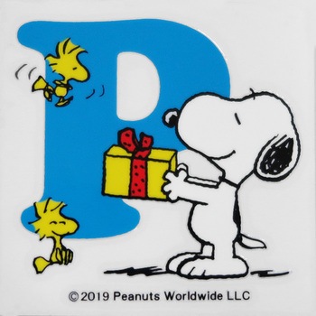 Sn226 イニシャルステッカー スヌーピー 1個 明邦 通販サイトmonotaro