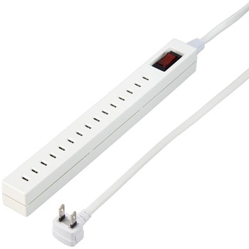 差し込みフリータップブレーカーSW付 ホワイト - YAZAWA(ヤザワコーポレーション)