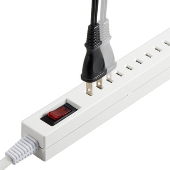 差し込みフリータップブレーカーSW付 ホワイト - YAZAWA(ヤザワコーポレーション)