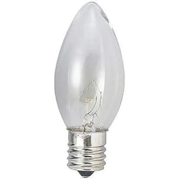 ローソク球10Wクリア口金E17 - YAZAWA(ヤザワコーポレーション)
