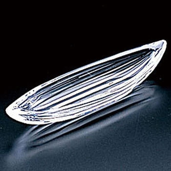 水色 豆皿 アデリア(石塚硝子)