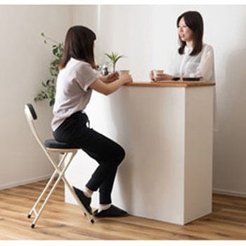 ロンダ ハイチェア スモークブラック PC-35SBK 東谷