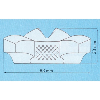 63870 アイリス50 ハンドベアリングコンパス PLASTIMO 寸法72×83×33mm - 【通販モノタロウ】