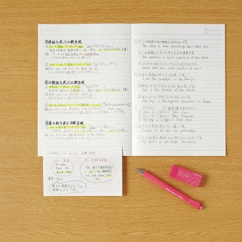 まとめがはかどるノートふせん B罫ボトム小 コクヨ