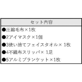 災害毛布セット キングジム