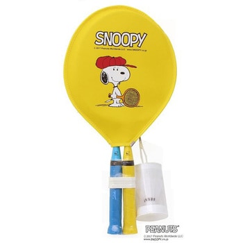 SN102 SNOOPY ミニバドミントンセット2本組 Enjoy Family 長さ46cm 1組