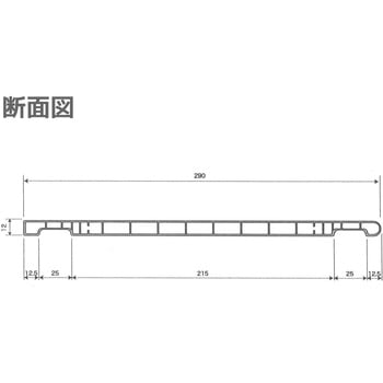 樹脂製棚板 プラタナ - パネフリ工業