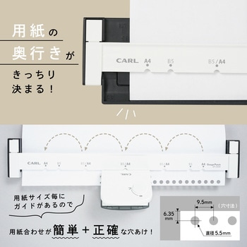 ゲージパンチ カール事務器
