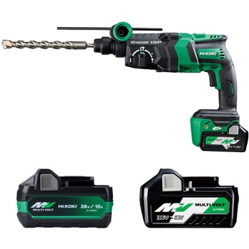 36V コードレスロータリハンマドリル 電池3個付き仕様 HiKOKI(日立工機)