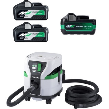 集じん機 36V 電池3個付き仕様 HiKOKI(日立工機)
