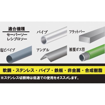 金の卵ブレード(厚物用) バイメタル製 全長200mm 1セット(5本)