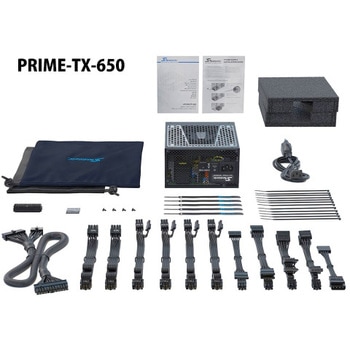 Seasonic TX-650 フルモジュラー 80PLUS ☆TITANIUM