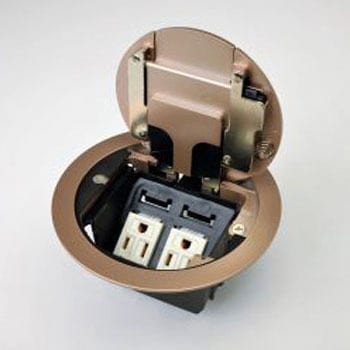 プラグ収納コンセント LCRシリーズ TERADA(寺田電機製作所)
