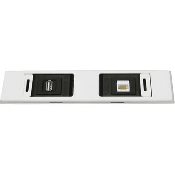 テーブル用配線口(USB・LAN) ナカバヤシ