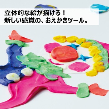 ペタペタおえかき 5色セット シヤチハタ