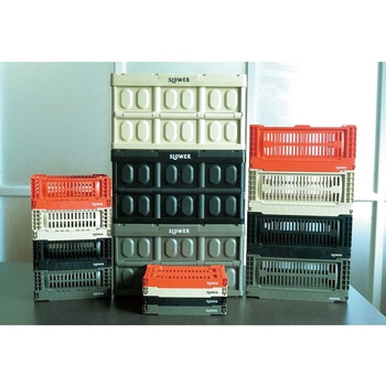SLOWER FOLDING CONTAINER Bask 収納ケース 折りたたみ ボックス SLOWER