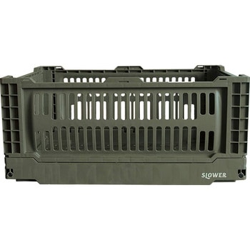 SLOWER FOLDING CONTAINER Bask 収納ケース 折りたたみ ボックス SLOWER