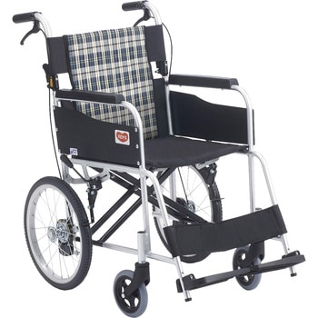 標準型車いす(ドラムブレーキ付介助式 ピジョン タヒラ