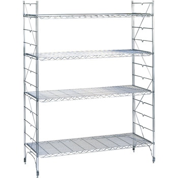 スタンダードエレクターシェルフ4段 ERECTA(エレクター)