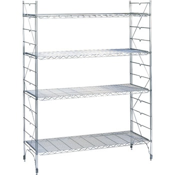 スタンダードエレクターシェルフ4段 ERECTA(エレクター)