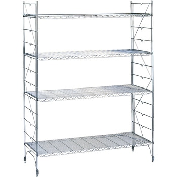 スタンダードエレクターシェルフ4段 ERECTA(エレクター)
