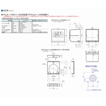 PSサムターン非常装置H GOAL(ゴール)