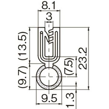 トリムシール (一体成型)TSJB 岩田製作所