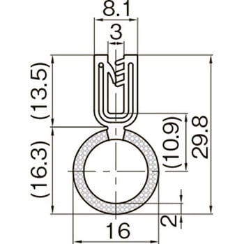 トリムシール (一体成型)TSLB - 岩田製作所