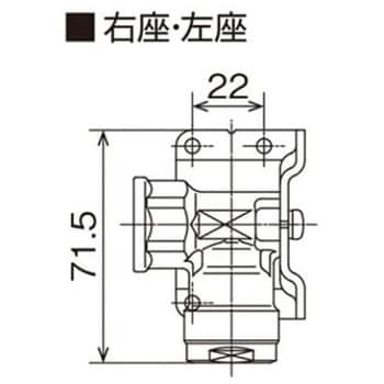 WL73型 座付水栓エルボ マルチタイプ オンダ製作所 樹脂管用継手 【通販モノタロウ】