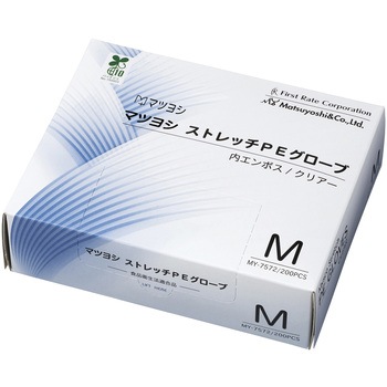 マツヨシ ストレッチPEグローブ 松吉医科器械